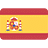 Flagge Spaniens für Spanisch